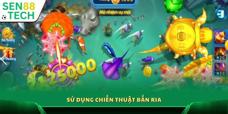 Bắn cá ăn tiền Sen88 – Bí quyết chơi hiệu quả cho người mới 4 Áp dụng mẹo bắn ria trong khi chơi