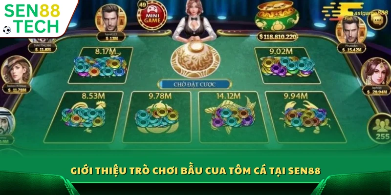 Bầu cua tôm cá Sen88 – Mẹo hay giúp tăng cơ hội thắng lớn 2 Đôi nét tổng quan về trò bầu cua tôm cá tại Sen88