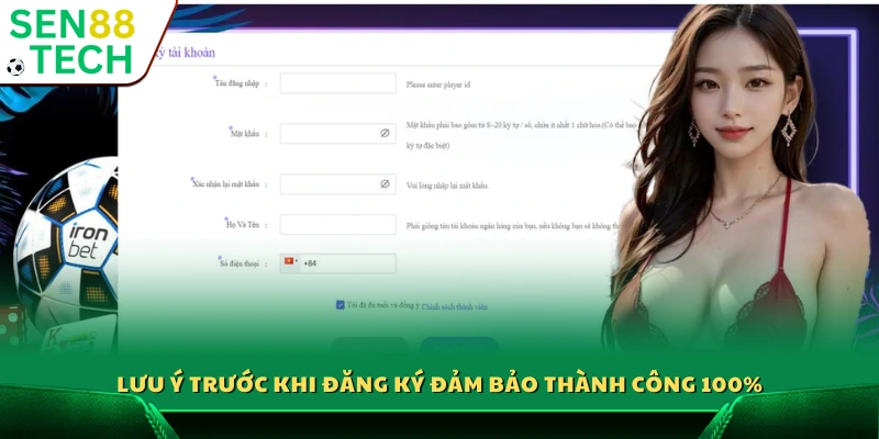 Đăng ký Sen88 – Tạo tài khoản nhanh chóng chỉ trong 3 phút 5 Những điều cần nhớ để đăng ký Sen88 suôn sẻ